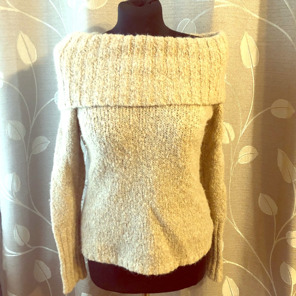 Ann Taylor off the shoulder sweater